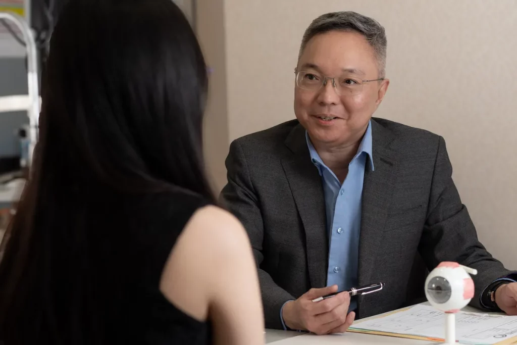 Consultation with Dr Christopher Khng Eye & Cataract Surgeon