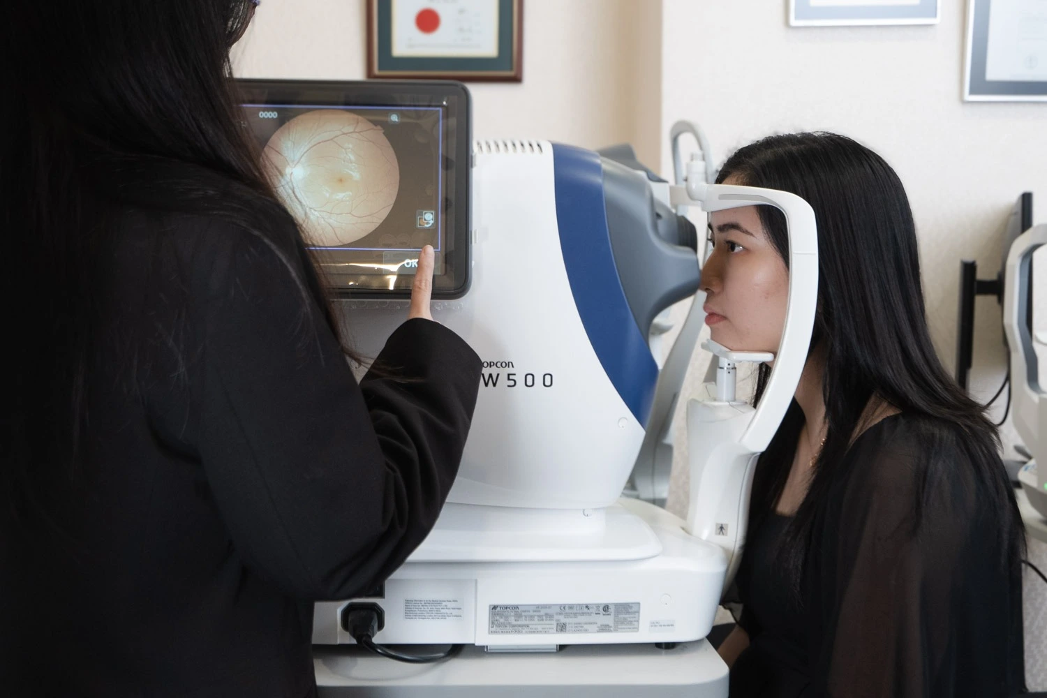 Slit-lamp examination at EyeWise Vision used to diagnose posterior capsule opacification PCO Singapore